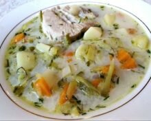 Рассольник без перловки